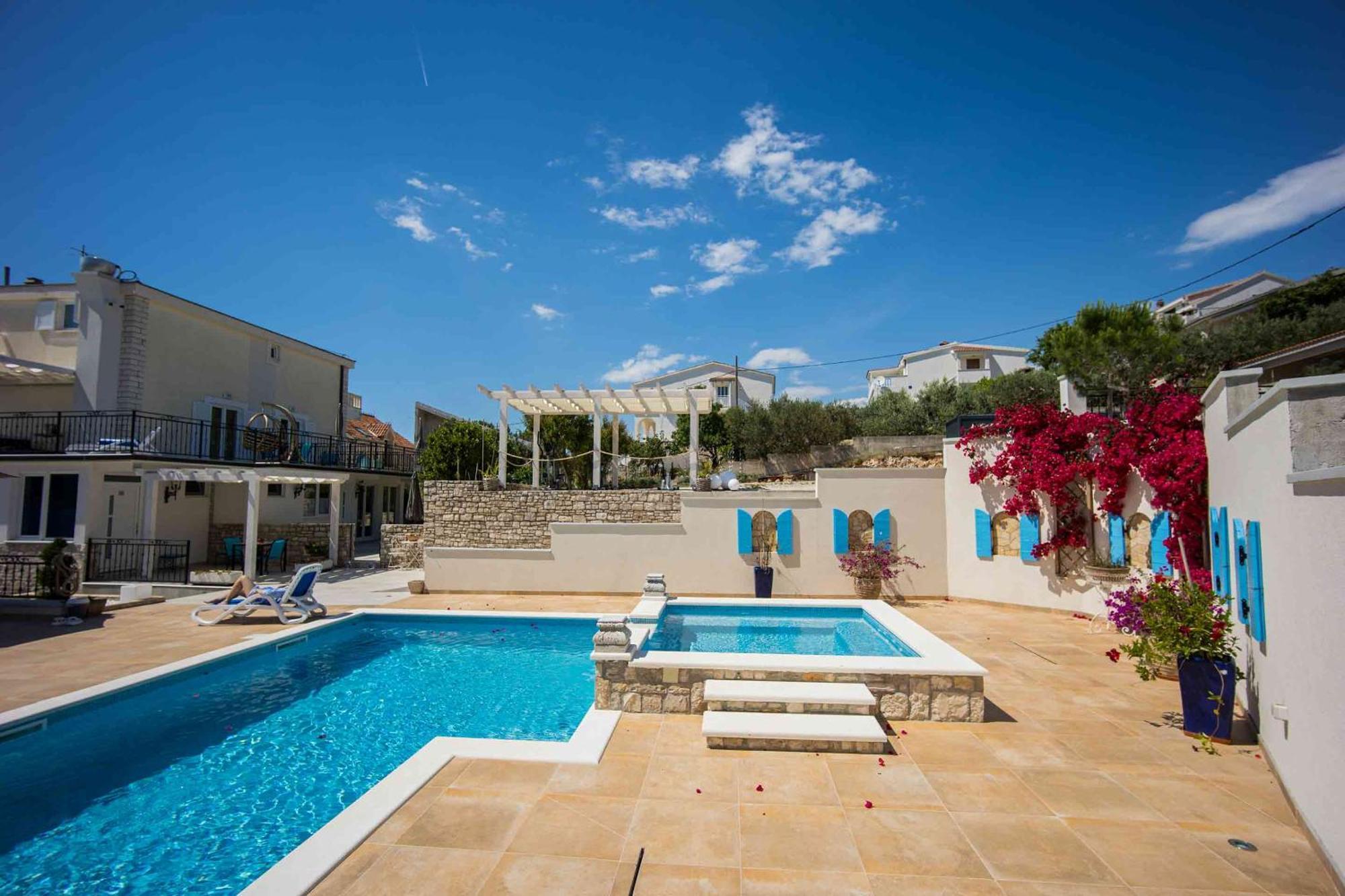 Boutique Guesthouse Sveti Petar, On The Beach, Heated Pool & Boat Berth - Adult Only Nečujam Exterior foto