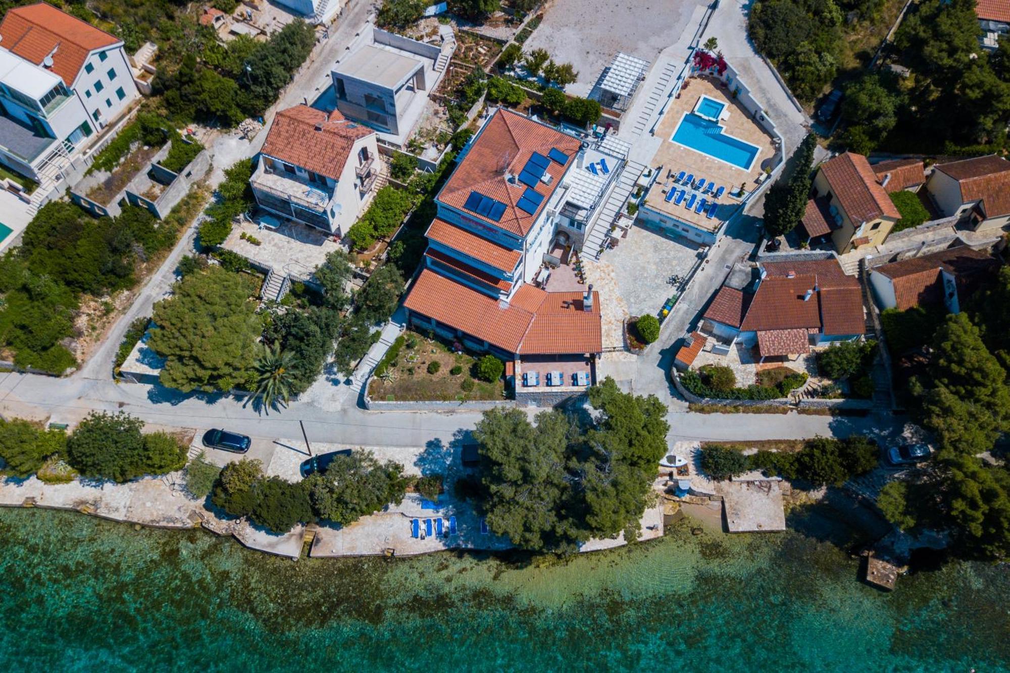 Boutique Guesthouse Sveti Petar, On The Beach, Heated Pool & Boat Berth - Adult Only Nečujam Exterior foto